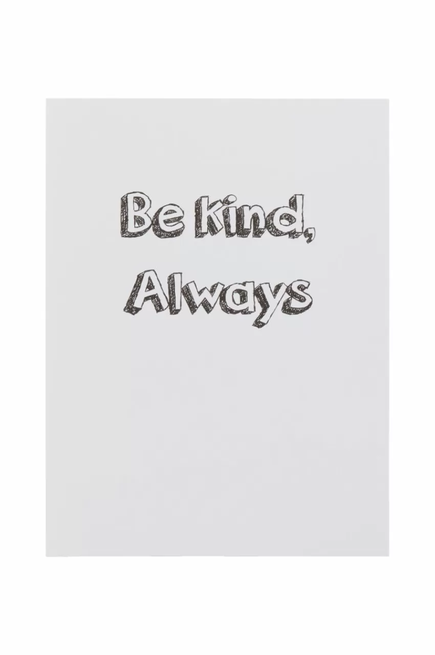 Hot KINDNESS Juliste 30x40 Cm Julisteet & Taulut | Lasten Sisustusesineet